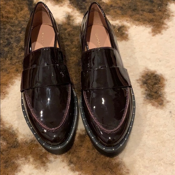 Halogen Shoes - HALOGEN Deep Violet Loafers